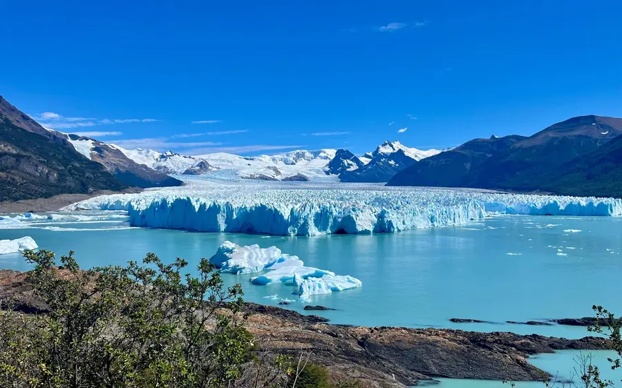 The walkways of the Perito Moreno Glacier in Los Glaciares National Park